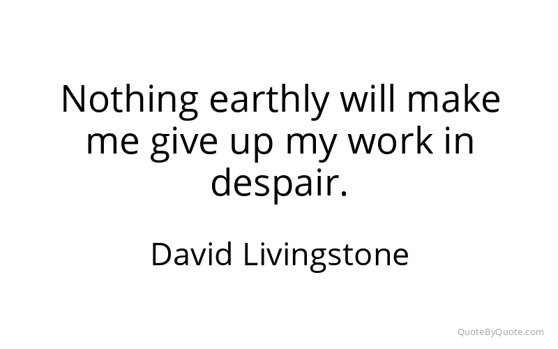 Preview image for this quote by David Livingstone