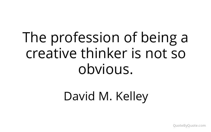 Preview image for this quote by David M. Kelley