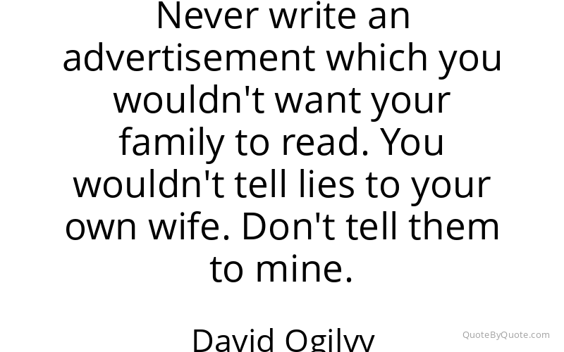 Preview image for this quote by David Ogilvy