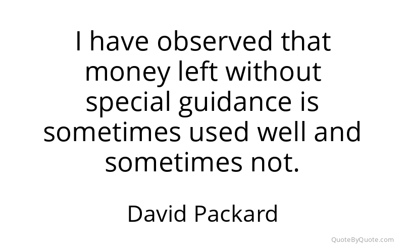 Preview image for this quote by David Packard
