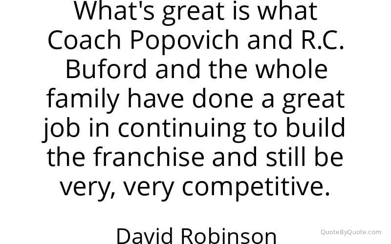 Preview image for this quote by David Robinson
