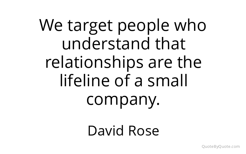 Preview image for this quote by David Rose