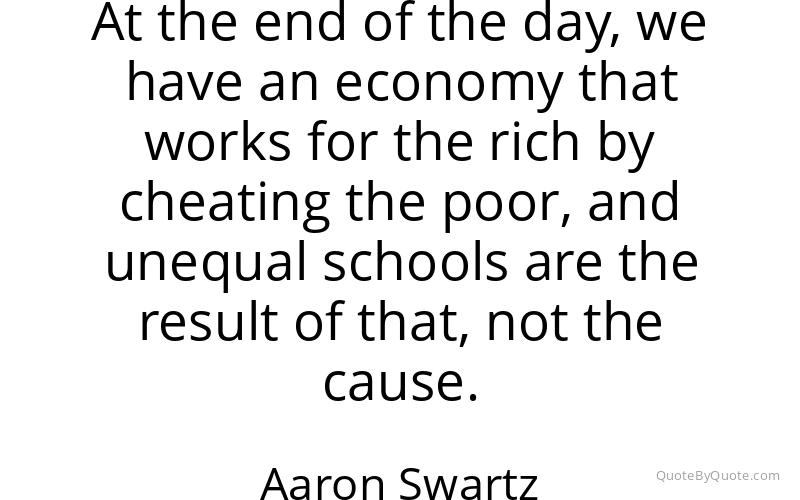 Preview image for this quote by Aaron Swartz