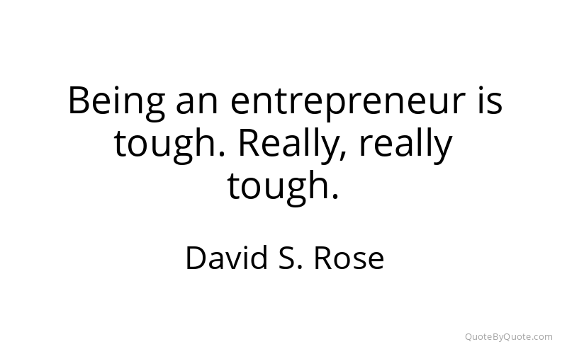 Preview image for this quote by David S. Rose