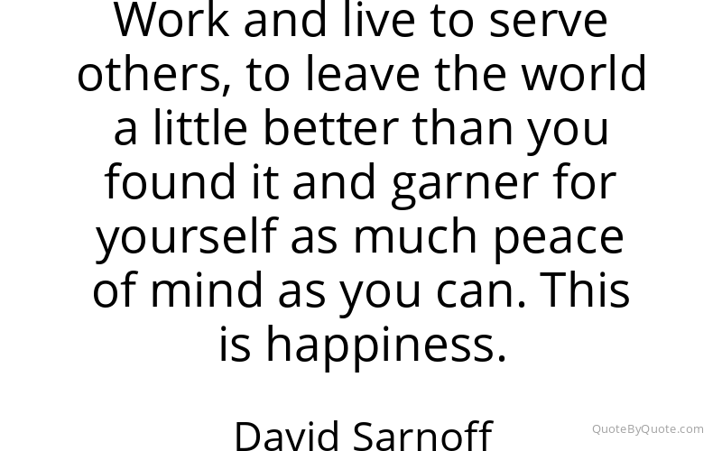Preview image for this quote by David Sarnoff