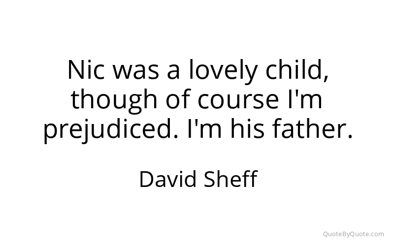 Preview image for this quote by David Sheff