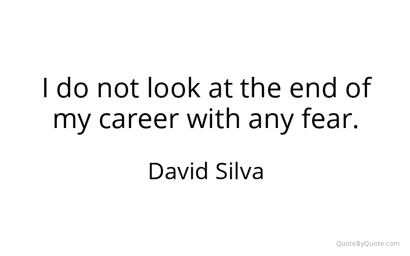 Preview image for this quote by David Silva