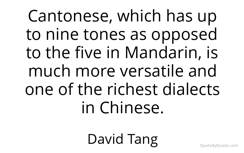 Preview image for this quote by David Tang