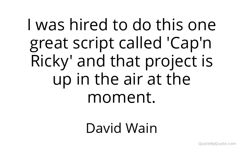 Preview image for this quote by David Wain