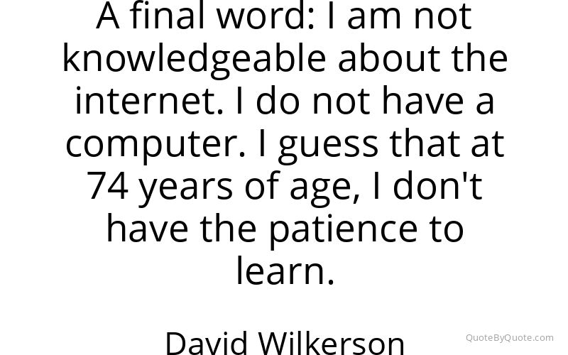 Preview image for this quote by David Wilkerson