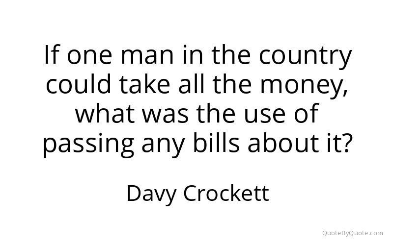 Preview image for this quote by Davy Crockett