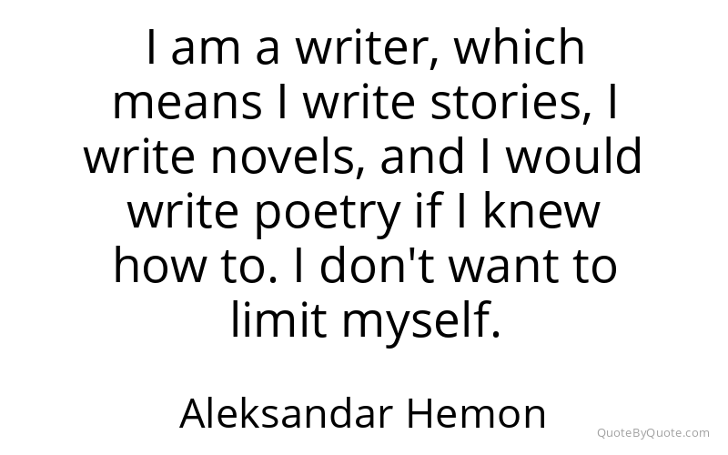 Preview image for this quote by Aleksandar Hemon