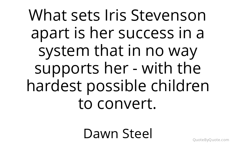 Preview image for this quote by Dawn Steel