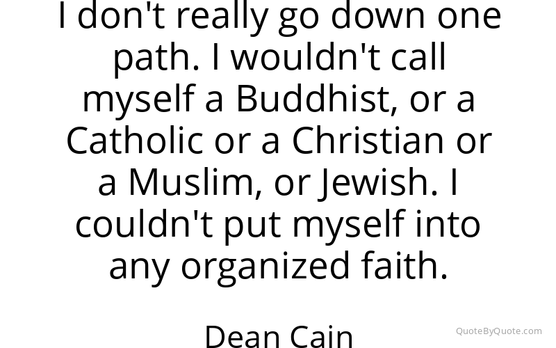 Preview image for this quote by Dean Cain