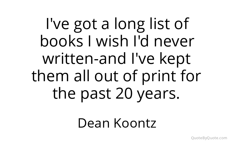 Preview image for this quote by Dean Koontz