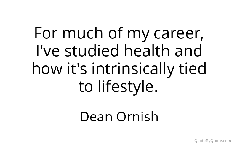 Preview image for this quote by Dean Ornish