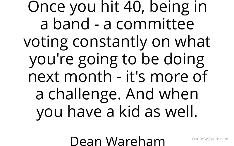Preview image for this quote by Dean Wareham