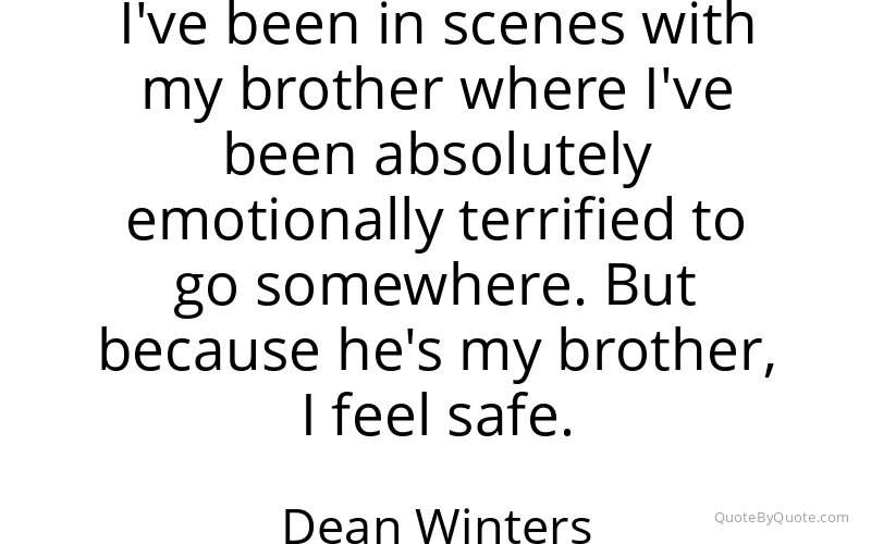 Preview image for this quote by Dean Winters