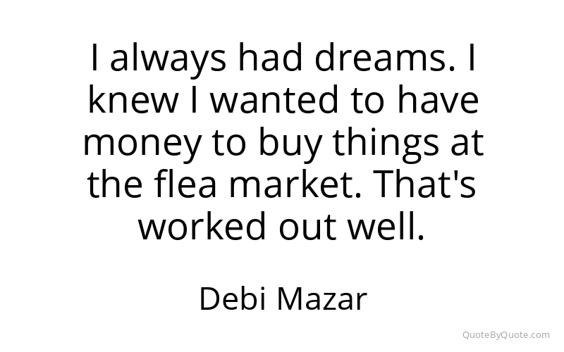 Preview image for this quote by Debi Mazar