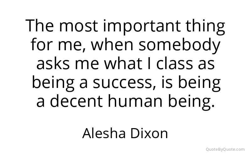Preview image for this quote by Alesha Dixon