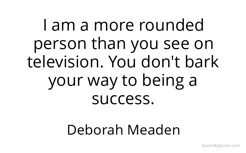 Preview image for this quote by Deborah Meaden
