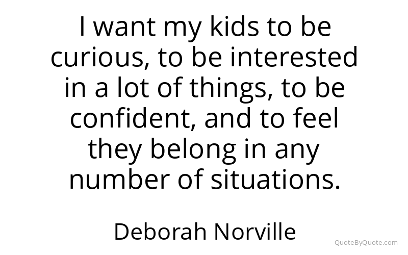 Preview image for this quote by Deborah Norville