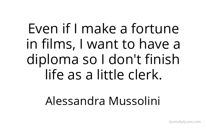 Preview image for this quote by Alessandra Mussolini
