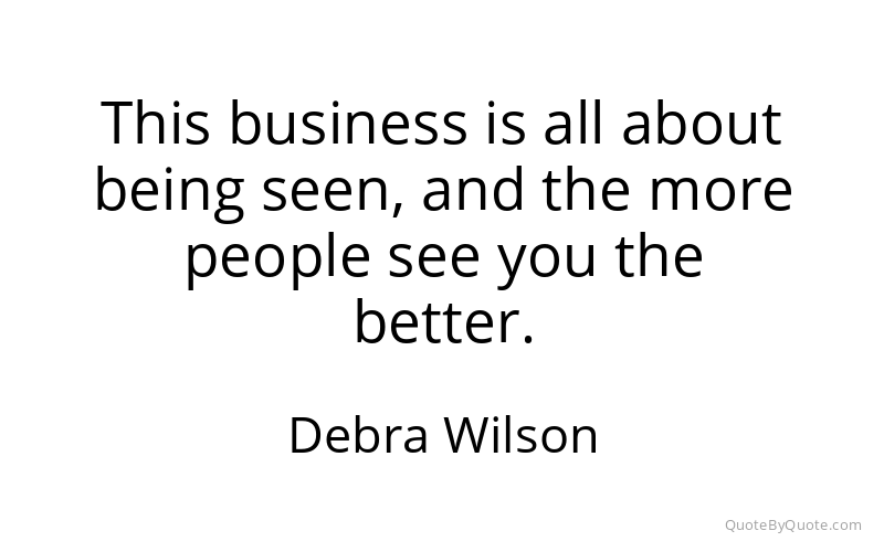 Preview image for this quote by Debra Wilson