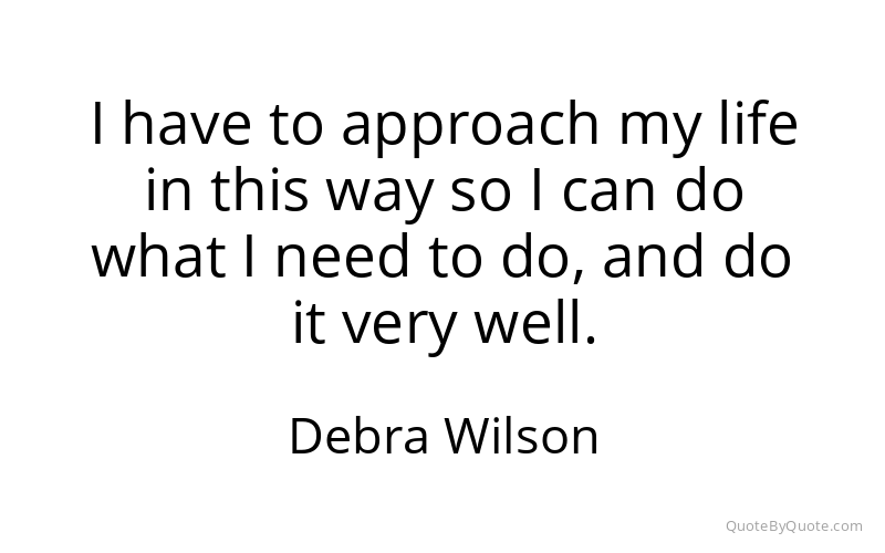 Preview image for this quote by Debra Wilson