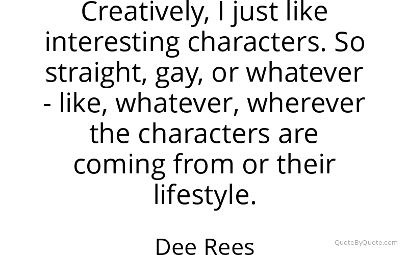 Preview image for this quote by Dee Rees