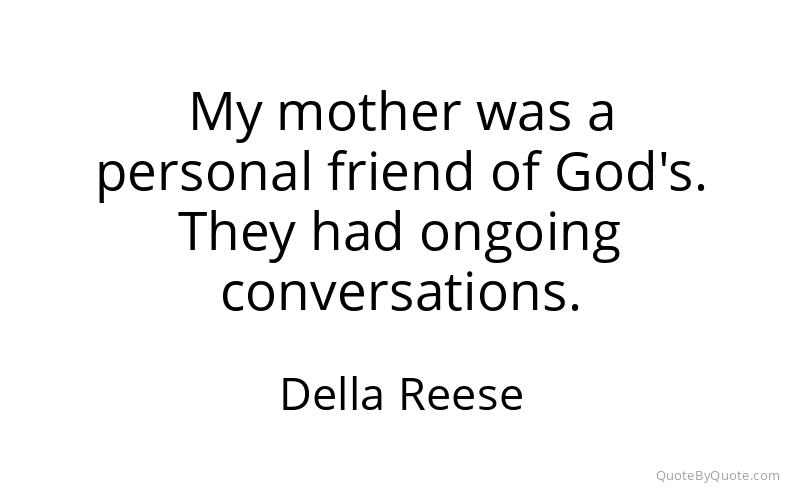 Preview image for this quote by Della Reese