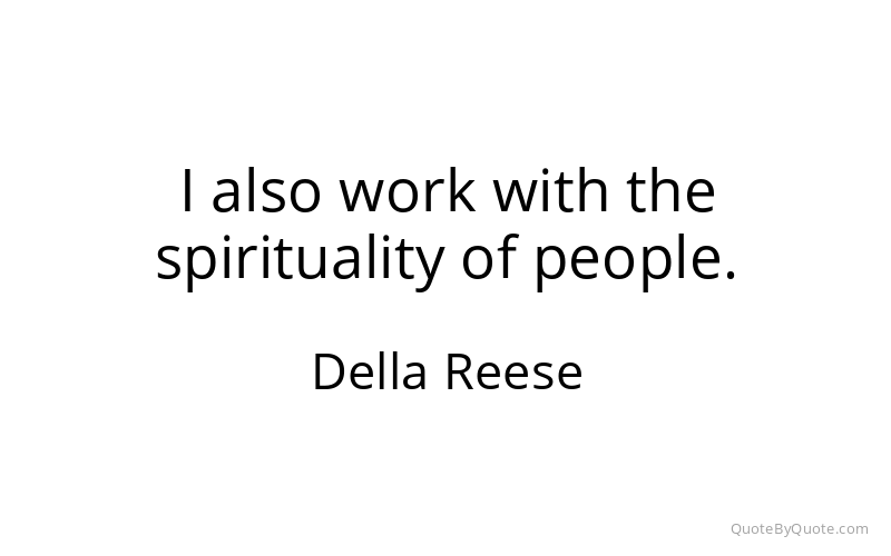 Preview image for this quote by Della Reese