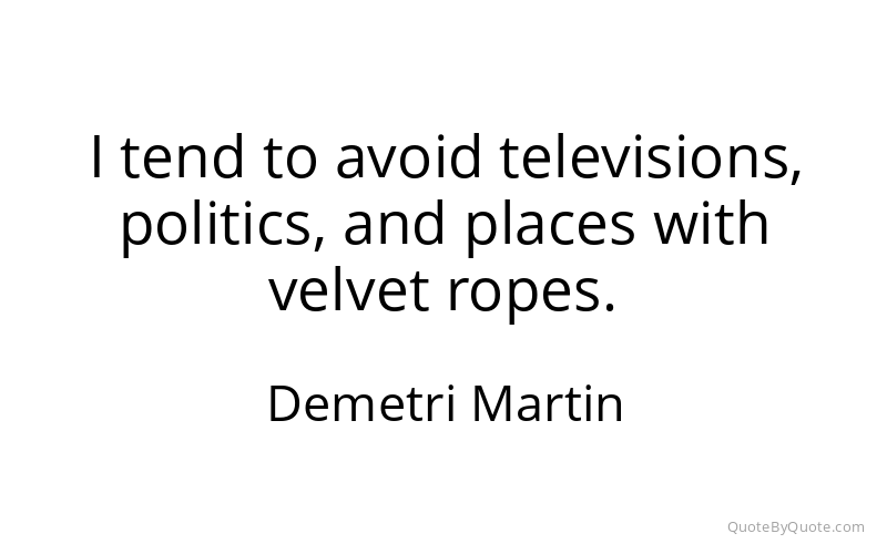 Preview image for this quote by Demetri Martin