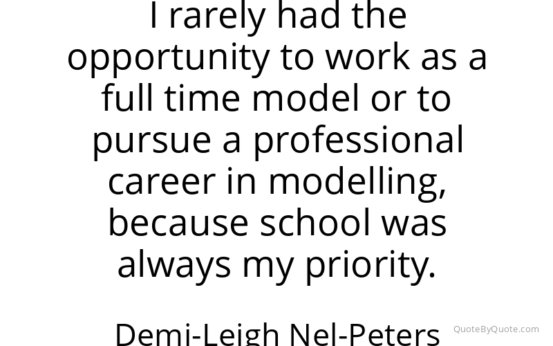 Preview image for this quote by Demi-Leigh Nel-Peters