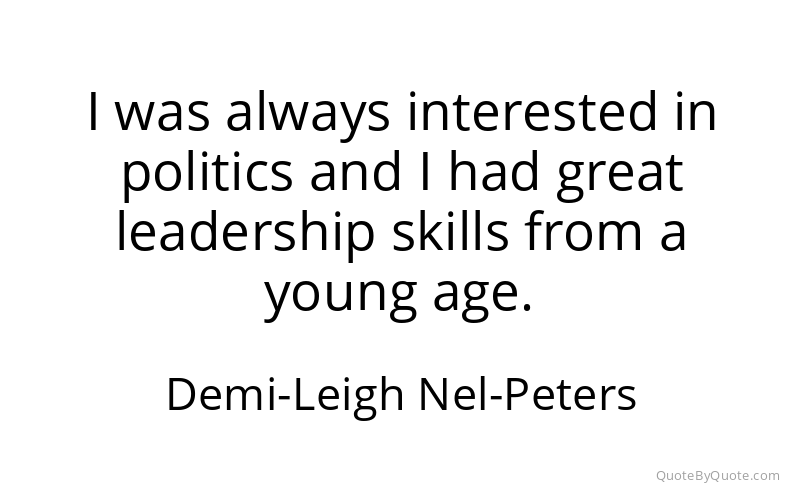 Preview image for this quote by Demi-Leigh Nel-Peters
