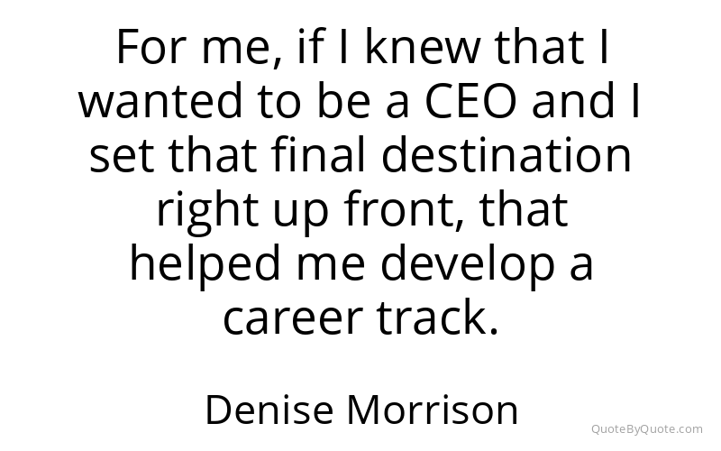 Preview image for this quote by Denise Morrison