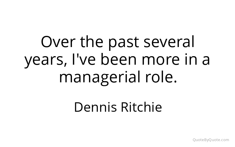 Preview image for this quote by Dennis Ritchie