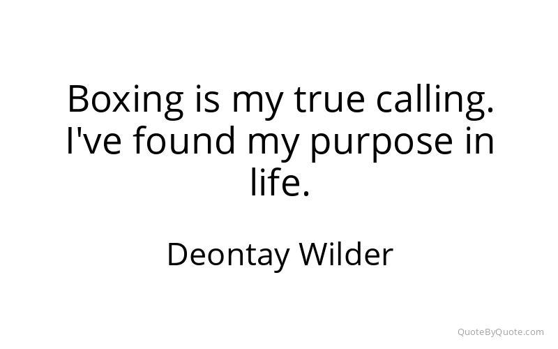 Preview image for this quote by Deontay Wilder