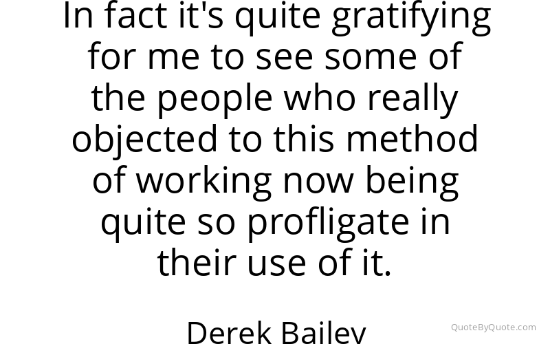 Preview image for this quote by Derek Bailey