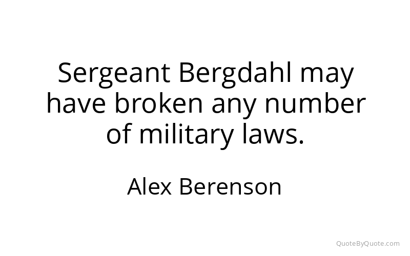 Preview image for this quote by Alex Berenson