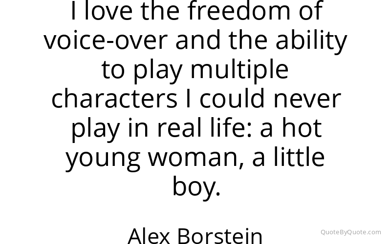 Preview image for this quote by Alex Borstein