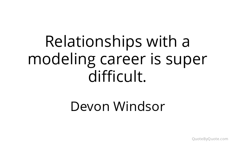 Preview image for this quote by Devon Windsor
