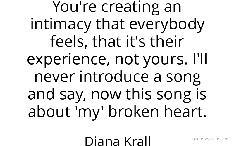 Preview image for this quote by Diana Krall