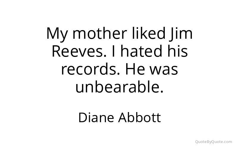 Preview image for this quote by Diane Abbott