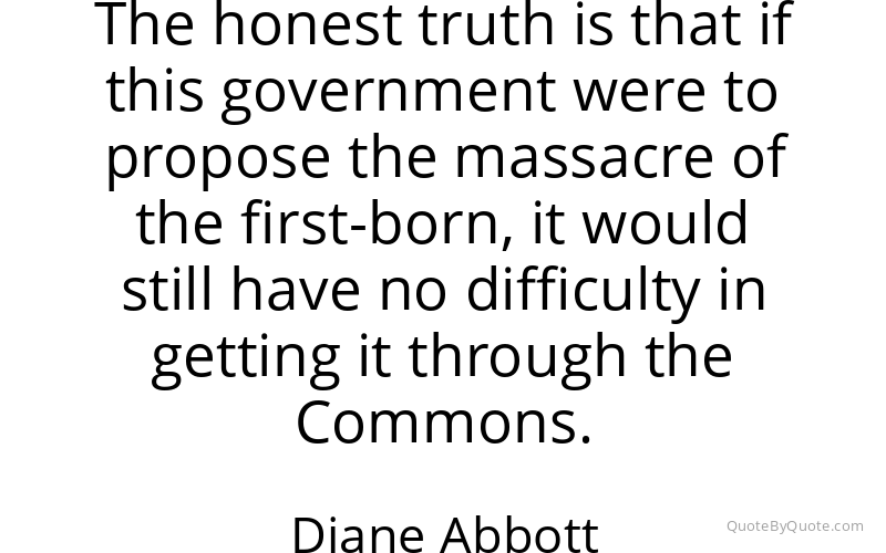 Preview image for this quote by Diane Abbott