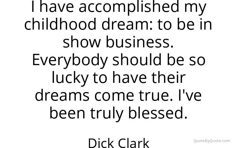 Preview image for this quote by Dick Clark