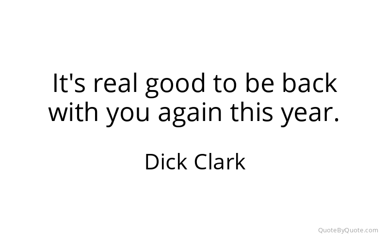 Preview image for this quote by Dick Clark