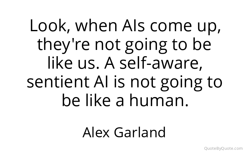 Preview image for this quote by Alex Garland