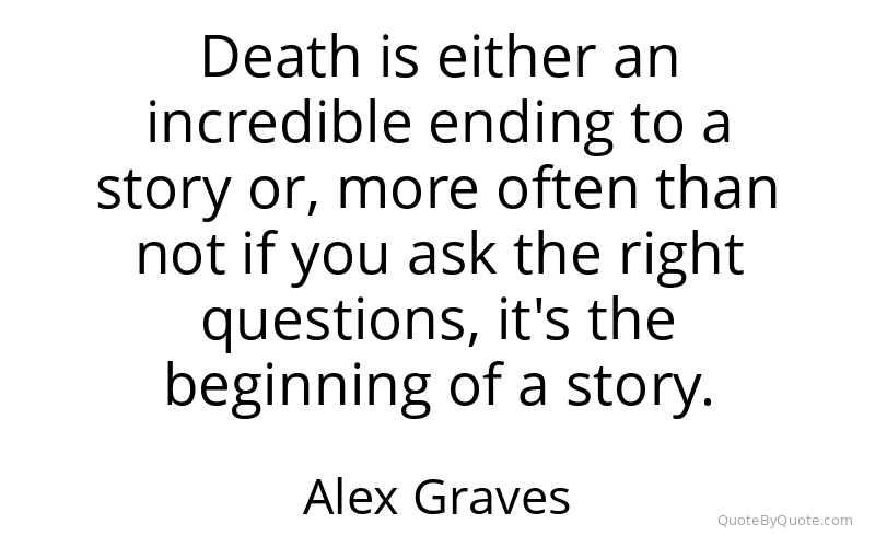 Preview image for this quote by Alex Graves