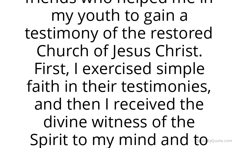 Preview image for this quote by Dieter F. Uchtdorf